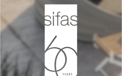 Sifas célèbre 60 ans de passion pour le design et l’art de vivre en extérieur !